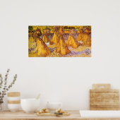 フィンセント・ヴァン・ゴッホによる小麦のシーブ ポスター (キッチン)