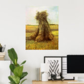 フィンセント・ヴァン・ゴッホによる小麦のシーブ ポスター (ホームオフィス)