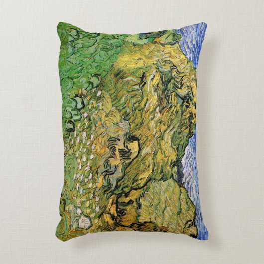 フィンセント・ヴァン・ゴッホによる小麦の積み上げ場 アクセントクッション (正面(垂直))