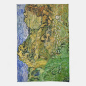 フィンセント・ヴァン・ゴッホによる小麦の積み上げ場 キッチンタオル (縦)