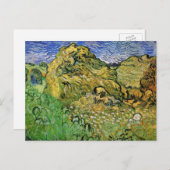 フィンセント・ヴァン・ゴッホによる小麦の積み上げ場 ポストカード (正面/裏面)