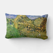 フィンセント・ヴァン・ゴッホによる小麦の積み上げ場 ランバークッション (裏面)