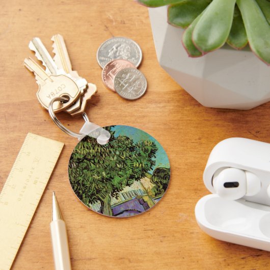 フィンセント・ヴァン・ゴッホによる栗の木 キーホルダー (デスク)