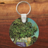 フィンセント・ヴァン・ゴッホによる栗の木 キーホルダー (正面)