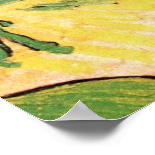 フィンセント・ヴァン・ゴッホによる栗の木 ポスター (角)