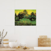 フィンセント・ヴァン・ゴッホによる詩人の庭 ポスター (キッチン)