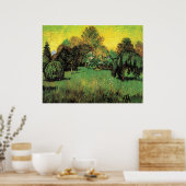 フィンセント・ヴァン・ゴッホによる詩人の庭 ポスター (キッチン)