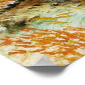 フィンセント・ヴァン・ゴッホによる4つのカットヒマワリ ポスター (角)