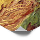 フィンセント・ヴァン・ゴッホのカラス付き穀物箱 ポスター (角)