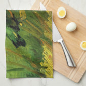 フィンセント・ヴァン・ゴッホのキングフィッシャー キッチンタオル (四つ折り)