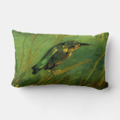 フィンセント・ヴァン・ゴッホのキングフィッシャー ランバークッション (裏面)