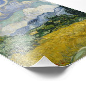 フィンセント・ヴァン・ゴッホのサイプレス付き小麦畑 フォトプリント            (角)