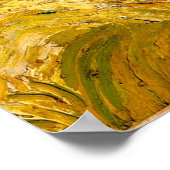 フィンセント・ヴァン・ゴッホのサイプレス付き小麦畑 ポスター (角)