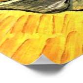 フィンセント・ヴァン・ゴッホの革の下駄のペア ポスター (角)