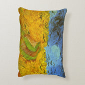 フィンセント・ヴァン・ゴッホ小麦畑とカラス アクセントクッション (裏面(縦))