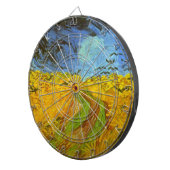 フィンセント・ヴァン・ゴッホ小麦畑とカラス ダーツボード (正面右)