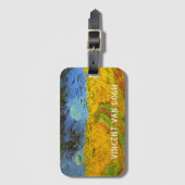 フィンセント・ヴァン・ゴッホ小麦畑とカラス ラゲッジタグ (正面縦)