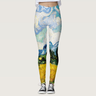 フィンセント・ヴァン・ゴッホ小麦畑（1889年） レギンス