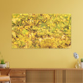 フィンセント・ヴァン・ゴッホ黄花畑 キャンバスプリント (インサイチュ (リビング))