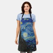 フィンセント・ヴァン・ゴッホ エプロン (着用した状態)
