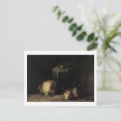 フィンセント・ヴァン・ゴッホ、ジンジャー・ジャーと玉ねぎ ポストカード (スタンド正面)