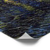 フィンセント・ヴァン・ゴッホ・スタリー・ナイト・オーバー・ザ・ローネ ポスター (角)