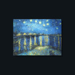 フィンセント・ヴァン・ゴッホ・スター・ナイト・オーバー・ザ・ローネ1888 キャンバスプリント<br><div class="desc">ヴィンセント・ヴァン・ゴッホ1888ローネヴィンテージ印象派の芸術の上の星空の夜</div>