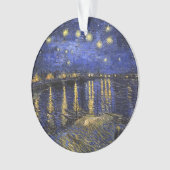 フィンセント・ヴァン・ゴッホ・スター・ナイト・オーバー・ザ・ローネ オーナメント (正面)
