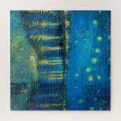 フィンセント・ヴァン・ゴッホ・スター・ナイト・オーバー・ザ・ローネ ジグソーパズル (横)