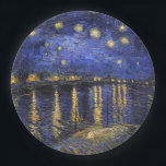 フィンセント・ヴァン・ゴッホ・スター・ナイト・オーバー・ザ・ローネ ペーパープレート<br><div class="desc">セントヴァン・ゴッホ・スターリー・ナイトOver the Rhone Starry Night Over the Rhone（1888年9月）は、ヴィンセント・ヴァン・ゴッホのアーレスの夜の絵画の一つ。ロー色彩の鮮やかン川の土手にある場所で、当時の印象派の画家ファン・ゴッホが借りていたラマルティン広場のイエローハウスから徒歩1～2分の場所だった。夜の空と夜の光の効果は、彼のより有名な絵画の一部の主題を提供し色彩の鮮やかた。例えば、夜のカフェテラス(同じ月の早い)、サン・レミーの後のキャンバス、ザ・スターリー・ナイト。ファンゴッホムーブメントのアート：ポスト印象派芸術的黄金の星に満ち素晴らした夜の空を特集した美しい絵画ヴィンテージアート。</div>