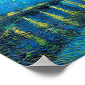 フィンセント・ヴァン・ゴッホ・スター・ナイト・オーバー・ザ・ローネ ポスター (角)