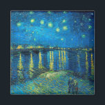 フィンセント・ヴァン・ゴッホ・スター・ナイト・オーバー・ザ・ローネ マグネット<br><div class="desc">フィンセント・ヴァン・ゴッホ・スター・ナイトがローネの磁石を乗り越えて</div>