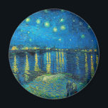 フィンセント・ヴァン・ゴッホ・スター・ナイト・オーバー・ザ・ローネ マグネット<br><div class="desc">フィンセント・ヴァン・ゴッホ・スター・ナイトがローネの磁石を乗り越えて</div>