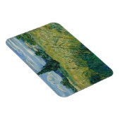 フィンセント・ヴァン・ゴッホ、ヒノキと緑の小麦畑 マグネット (右側)