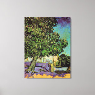 フィンセント・ヴァン・ゴッホ・ブロッサムのクリの木。 キャンバスプリント