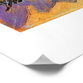 フィンセント・ヴァン・ゴッホ・ブロッサムのクリの木。 ポスター (角)