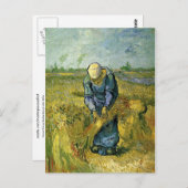 フィンセント・ヴァン・ゴッホ ポストカード (正面/裏面)