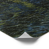 フィンセント・ヴァン・ゴッホ、ローヌ川の星空の夜 ポスター (角)