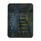 フィンセント・ヴァン・ゴッホ、ローヌ川の星空の夜 マグネット (縦)