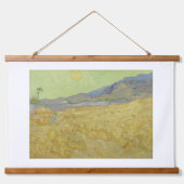 フィンセント・ヴァン・ゴッホ、死神とホイートフィールド 吊り下げ型タペストリー (正面)