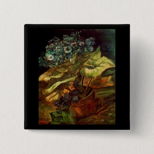 フィンセント・ヴァン・ゴッホ 缶バッジ (正面)