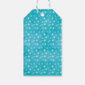 フィンタスティックシャーク誕生日メッセージカード ギフトタグ (裏面)