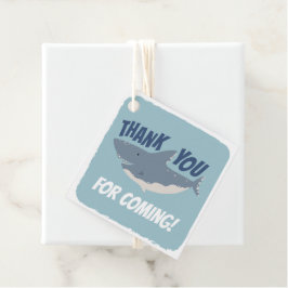 フィンタスティックハッピーシャーク誕生日サンキュー フェイバータグ