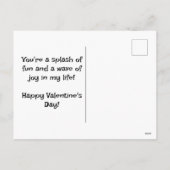 フィンタスティックフレンドリーキッズバレンタインデー シーズンポストカード (裏面)