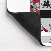 フィンチの家紋-フィンチの紋章付き外衣 マウスパッド (コーナー)