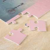 フィンチの桜の日本人のプリント ジグソーパズル (側面)