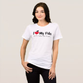 フィンチをお迎えしてよかった トライブレンドTシャツ (正面全面)