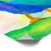 フィンチアートポスタープリント ポスター (角)