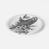 フィンチオンさくらんぼブランチ ペーパープレート (アングル)