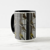 フィンチ数々のマグ マグカップ (正面左)